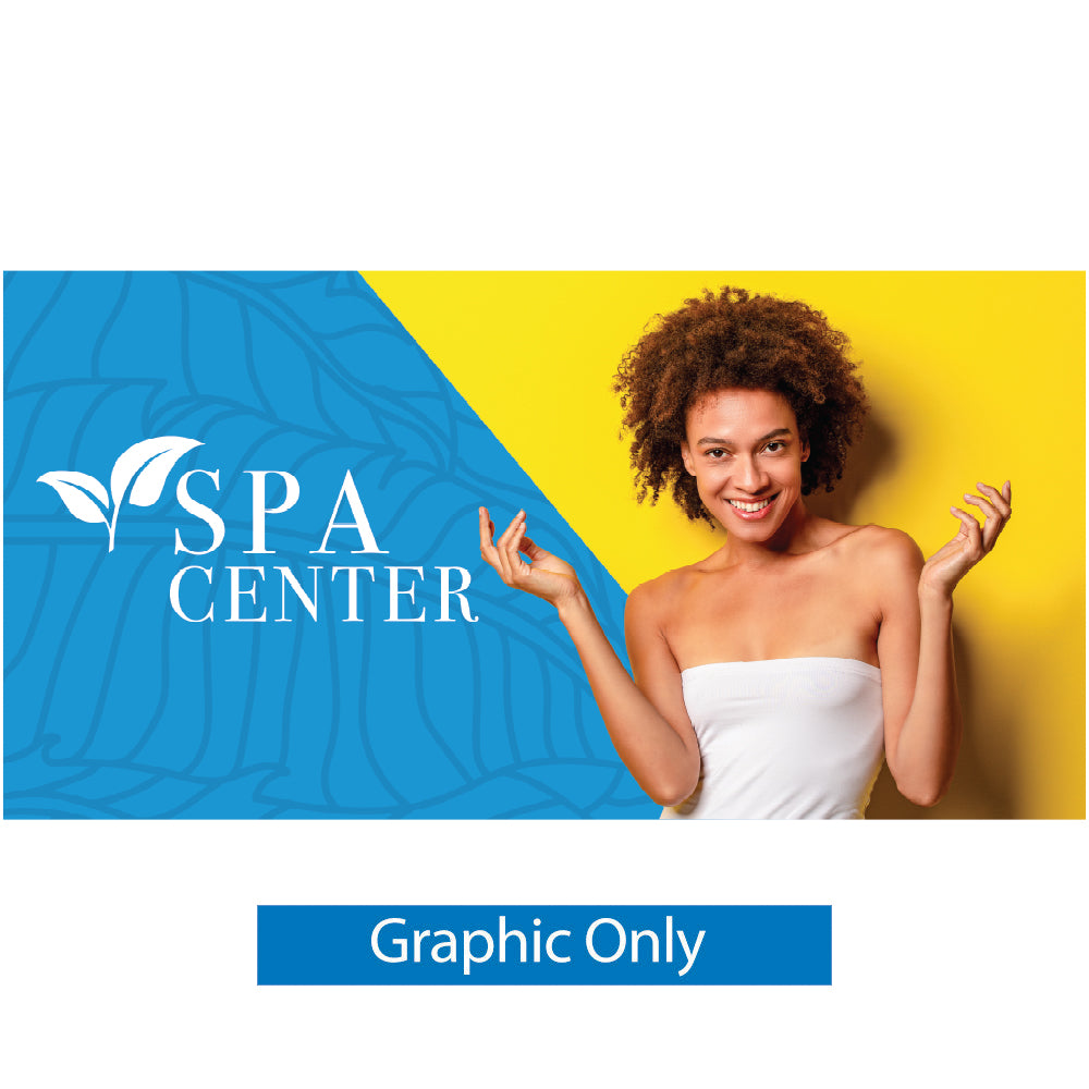 15ft. EZ Tube® Straight Fabric Display