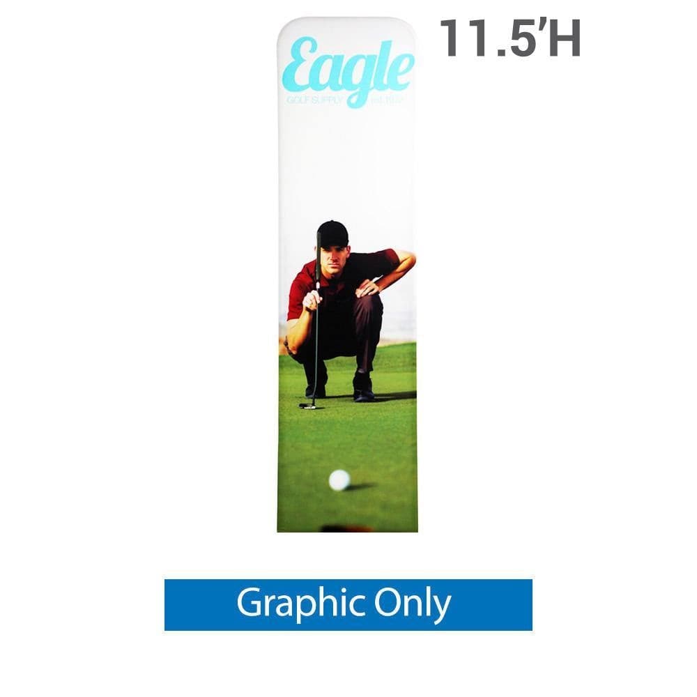 2ft. EZ Extend Tension Fabric Tube Display - WS Display