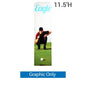 2ft. EZ Extend Tension Fabric Tube Display - WS Display