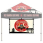 10ft. Backwall for Outdoor Tent - WS Display
