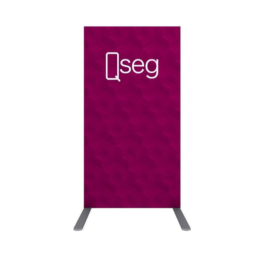 1.3 x 2.4 ft.  QSEG Quick Wall Display - WS Display