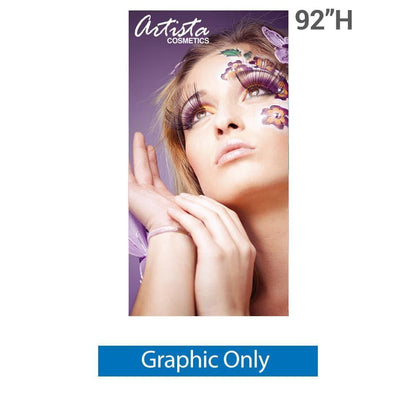 48" SilverStep Retractable Banner Stand (Silver) - WS Display