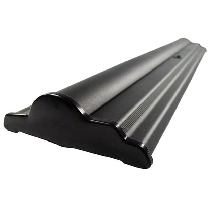 36" SilverStep Retractable Banner Stand (Black and Silver) - WS Display