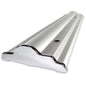 60" SilverStep Retractable Banner Stand (Silver) - WS Display